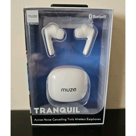 Bluetooth Headphones. Active Noise Canceling. Tranquil Muze By Vivitar - Picture 1 of 3